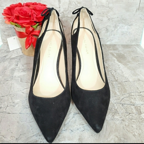 Marc Fisher Teagin Suede Tassel pumps - Picture 4 of 8